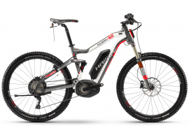 Электровелосипед Haibike Хduro FullSeven S 9.0 500Wh 11s XT Белый с Серым original 2018 Электровелосипед Haibike Хduro FullSeven S 9.0 500Wh 11s XT Белый с Серым original 2018