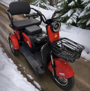 Электротрицикл Electrotrike Бумеранг 3000 красный Электротрицикл Electrotrike Бумеранг 3000 красный